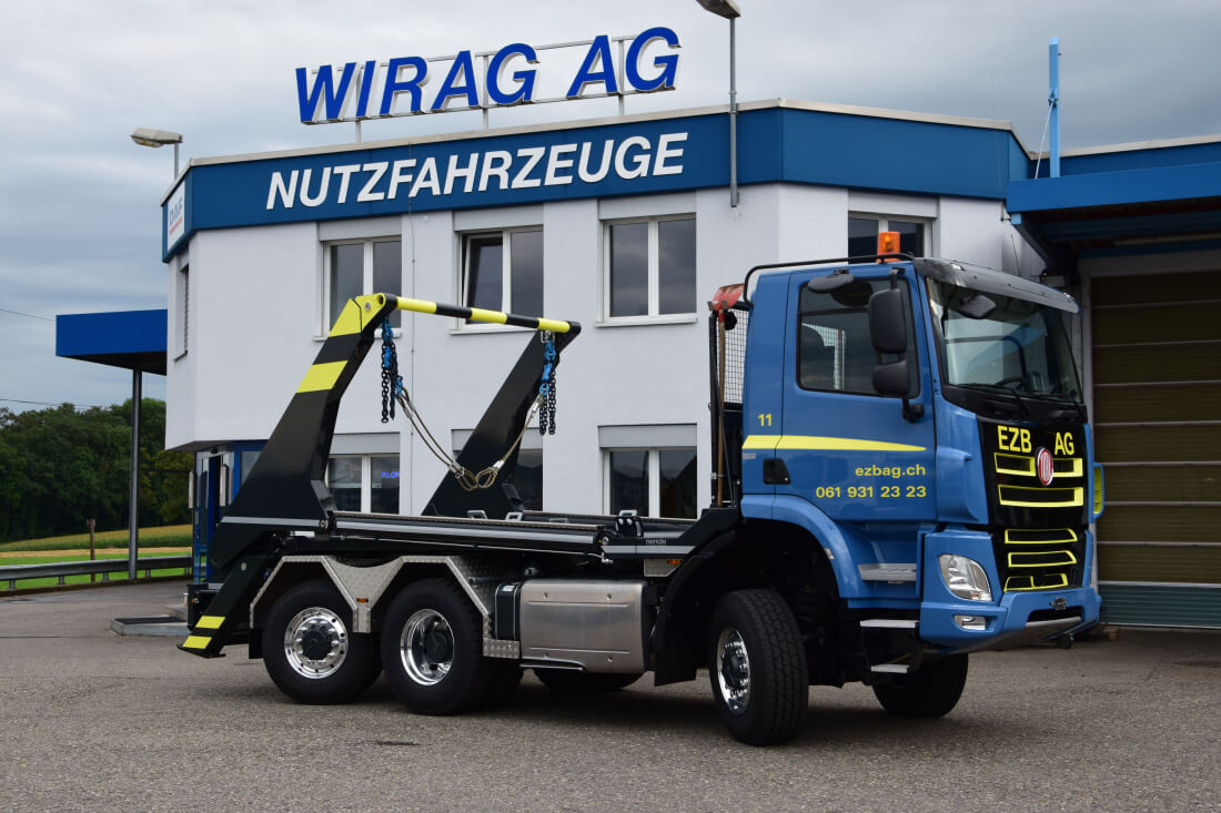 WIRAG AG Fahrzeuglieferung TATRA Phoenix 6x6